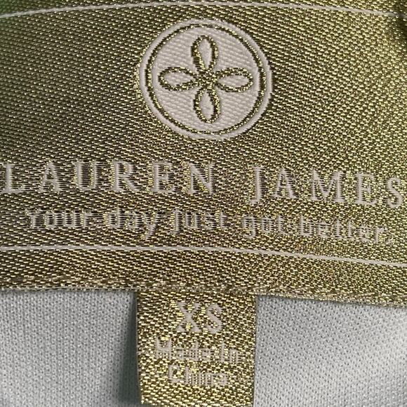 Lauren James Daisey Scallop Baby Blue Slip Dress - Ocean Palm Size XS NWT - Picture 7 of 9